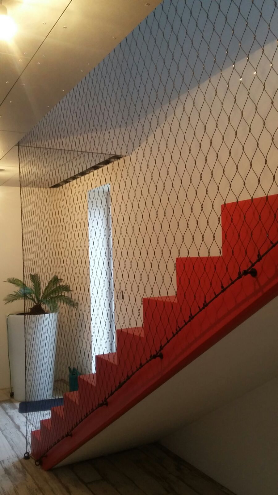 Staircase Safety Net Installation in Electronic City BTM Layout