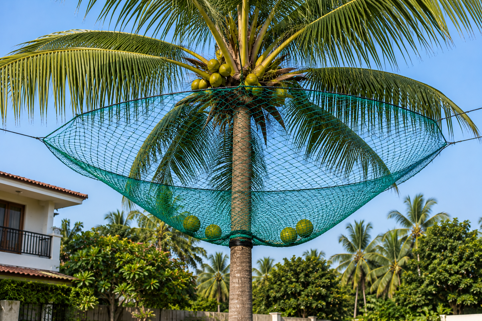 Coconut Tree Safety Nets in Bangalore