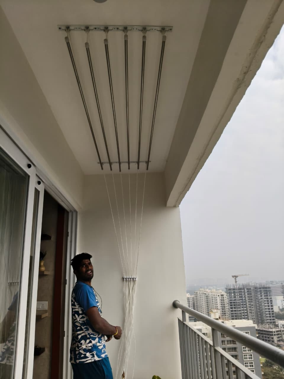 Cloth Hanger Installation in Bangalore