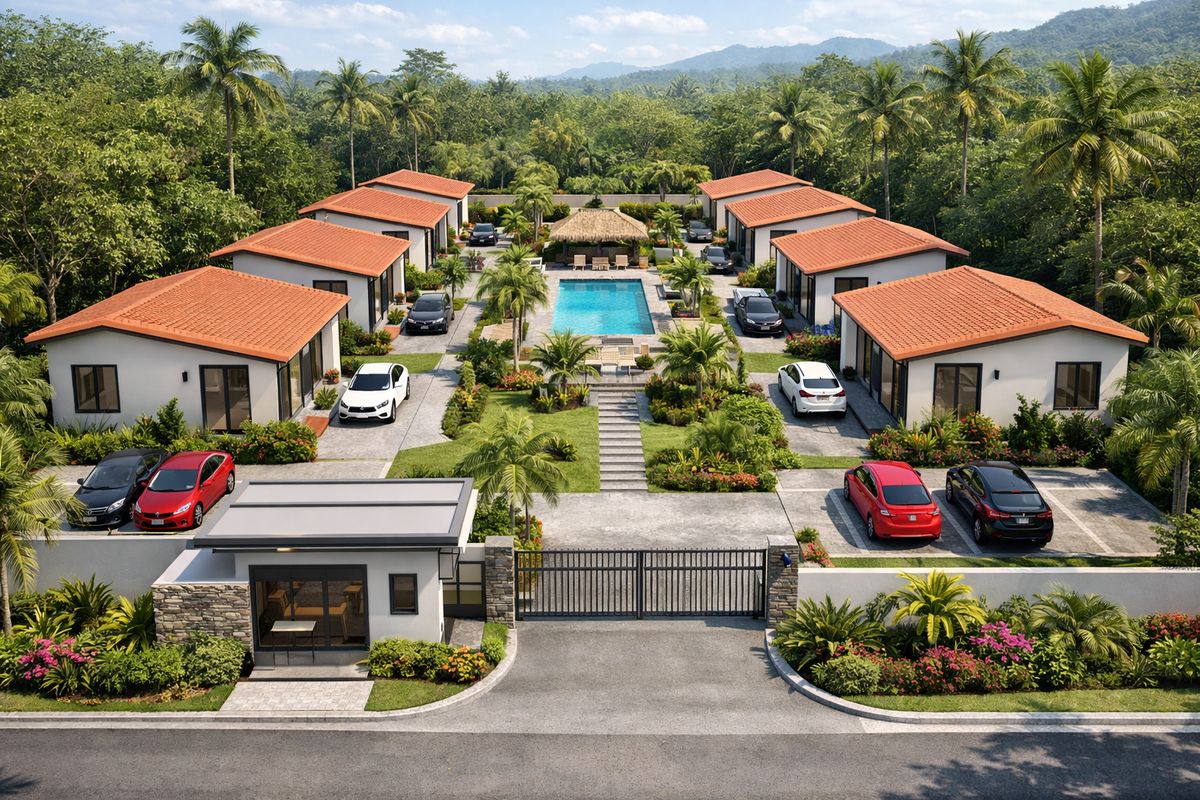 Coconut Tree Safety Nets for Apartments