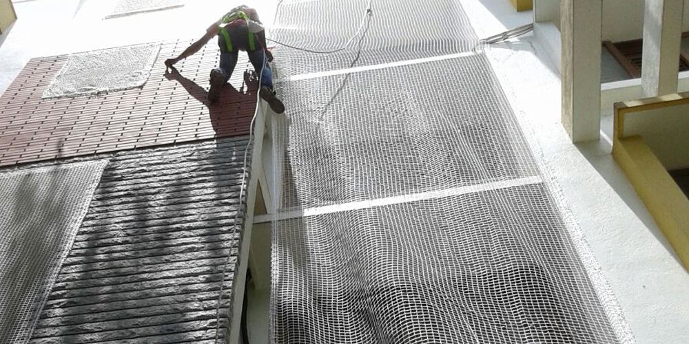 Duct Area Safety Nets Installation in Bangalore