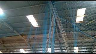 Warehouse Bird Spikes Installation